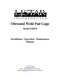 Thumbnail of document Manual - Obround Weld-On Sight Glass Assembly
